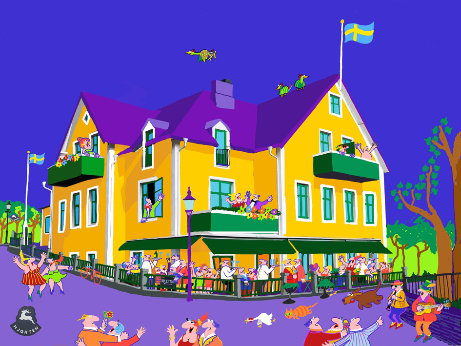 hjorten.almost.small.sign.flag